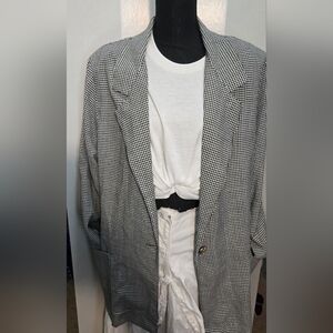 Gingham style jacket